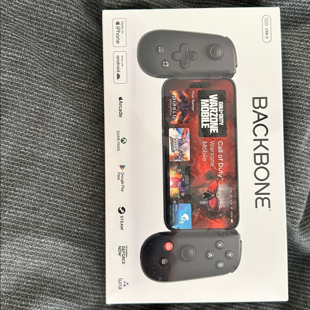 Backbone Mobile Gaming Controller - Black
